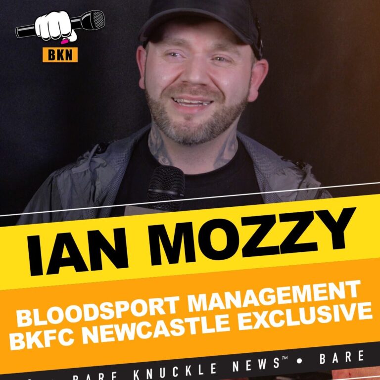 BKFC UK Newcastle: Bloodsport Affiliated Owner, Ian Mozzy, on Why His Fighters Are Lethal | Bare Knuckle News™