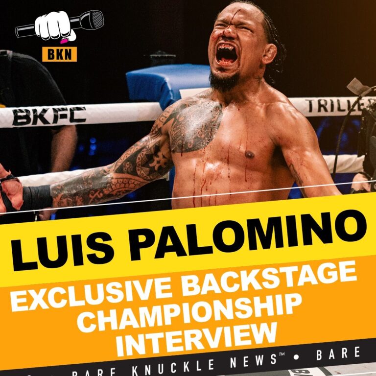 A Bloody Battle at BKFC 34 – But Luis “Baboon” Palomino Triumphs Over Tom Shoaff | Bare Knuckle News™