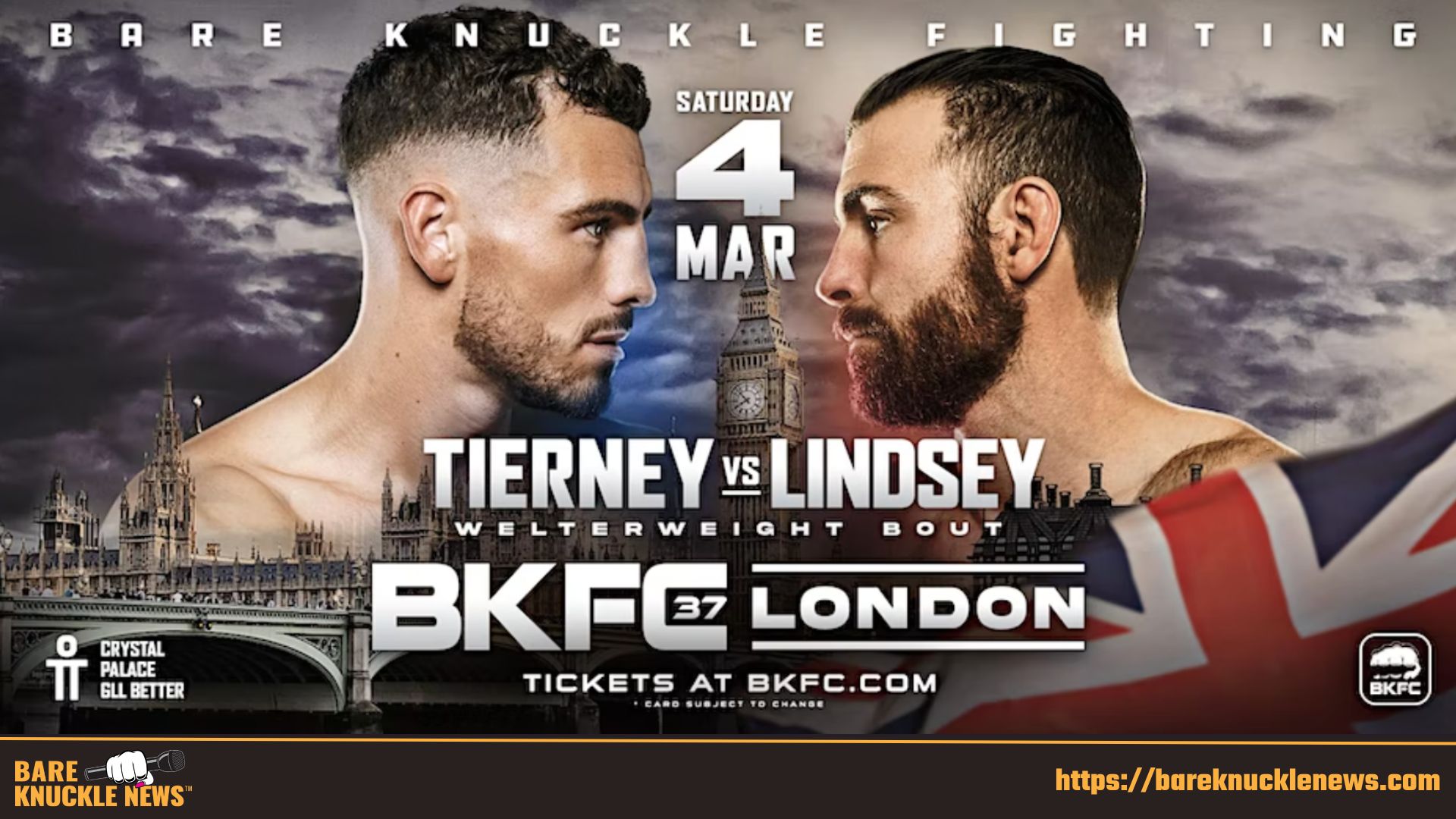 BKFC 37 London Tierney Vs. Lindsey by Bare Knuckle News and Susan Cingari